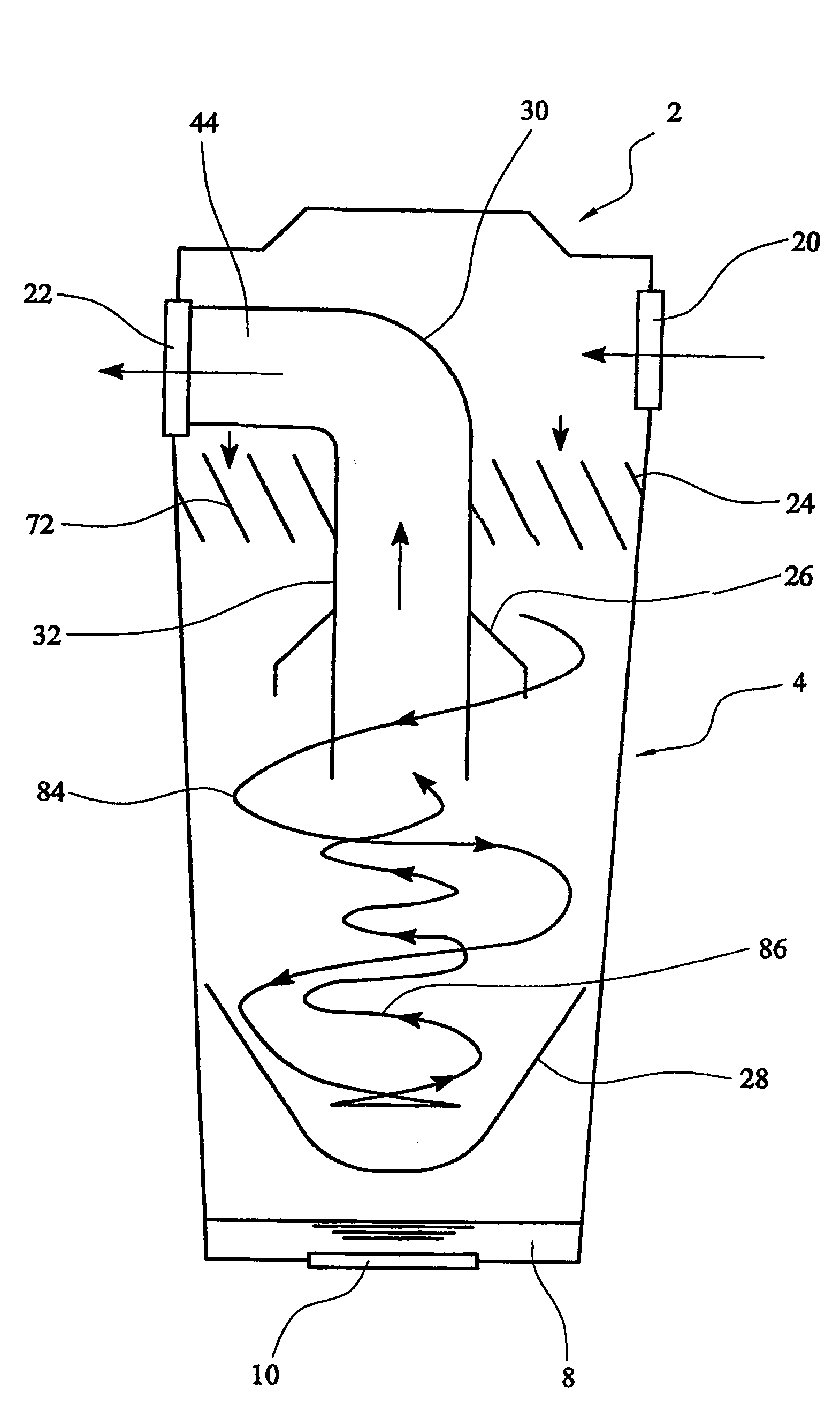 Separator assembly