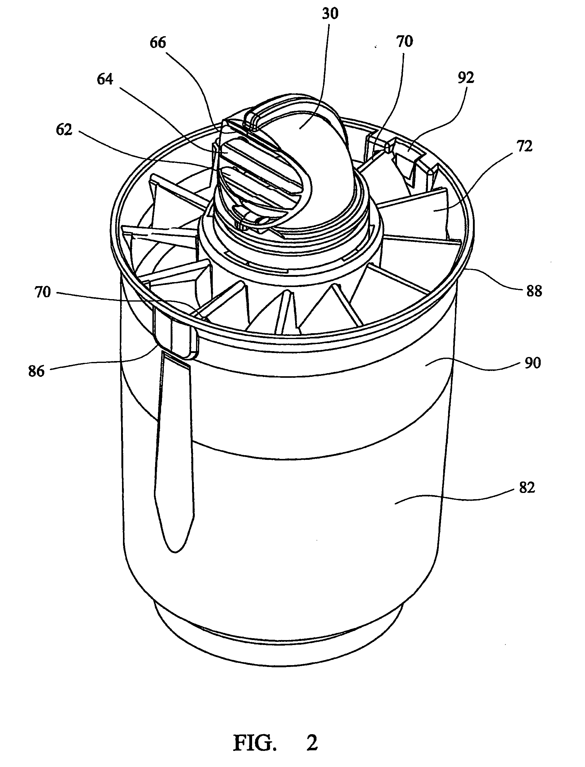 Separator assembly