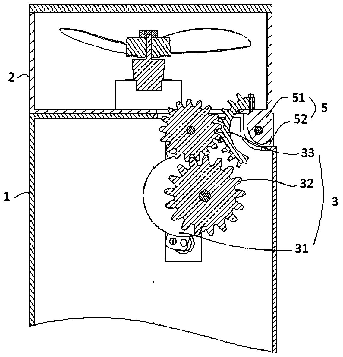 Combined fan