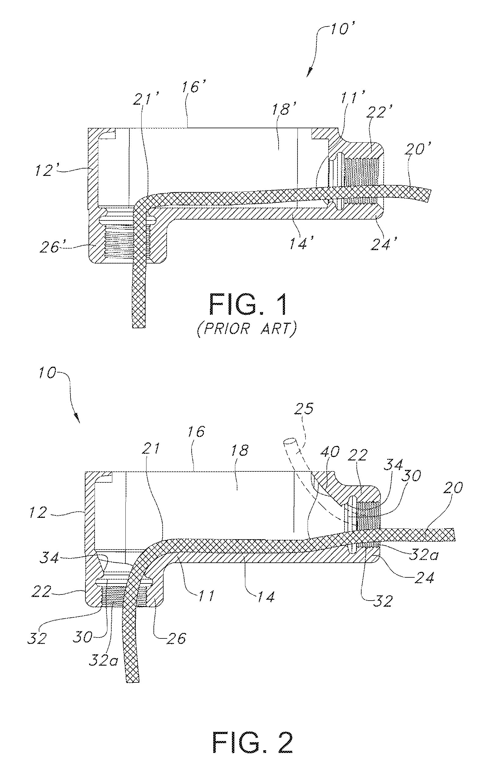 Sweep style conduit bodies