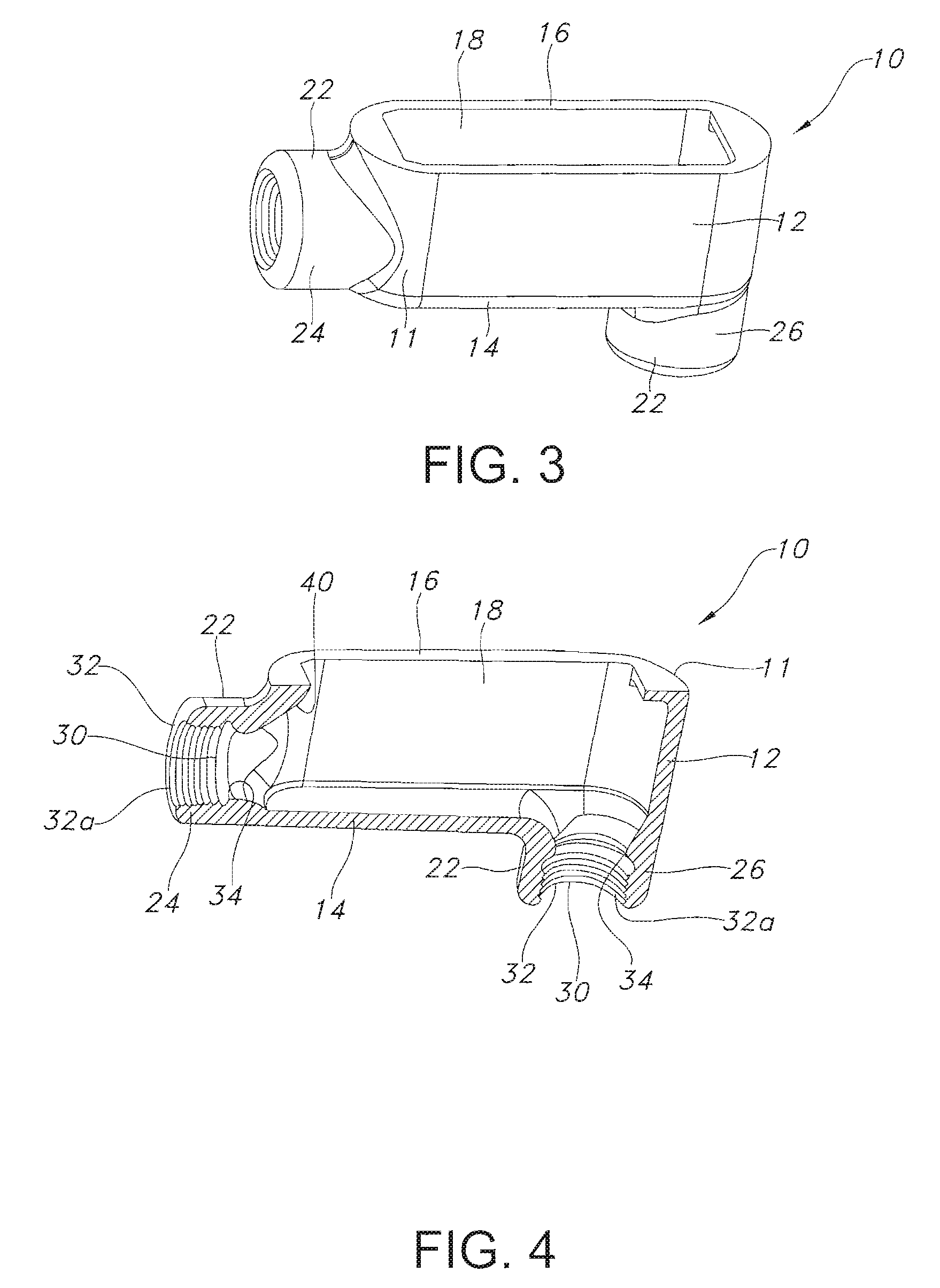 Sweep style conduit bodies