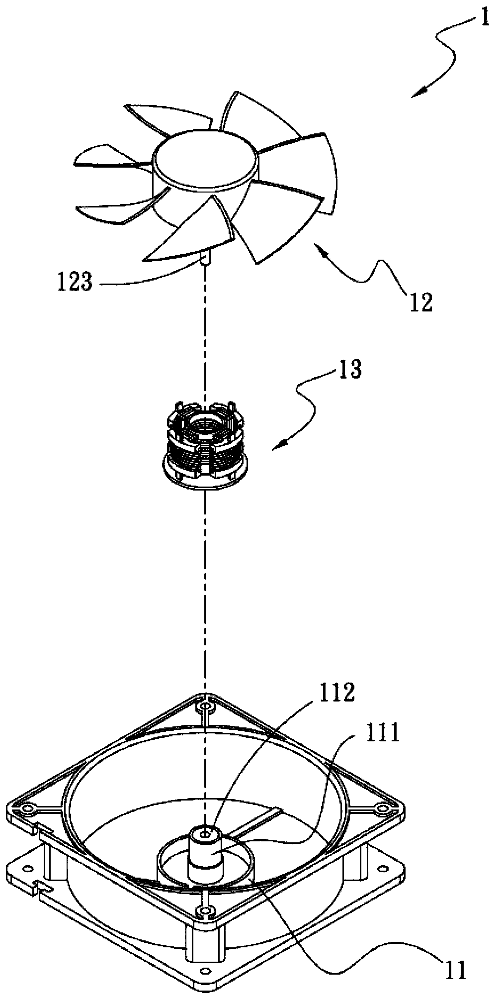 Combination method of shaft barrel and bearing