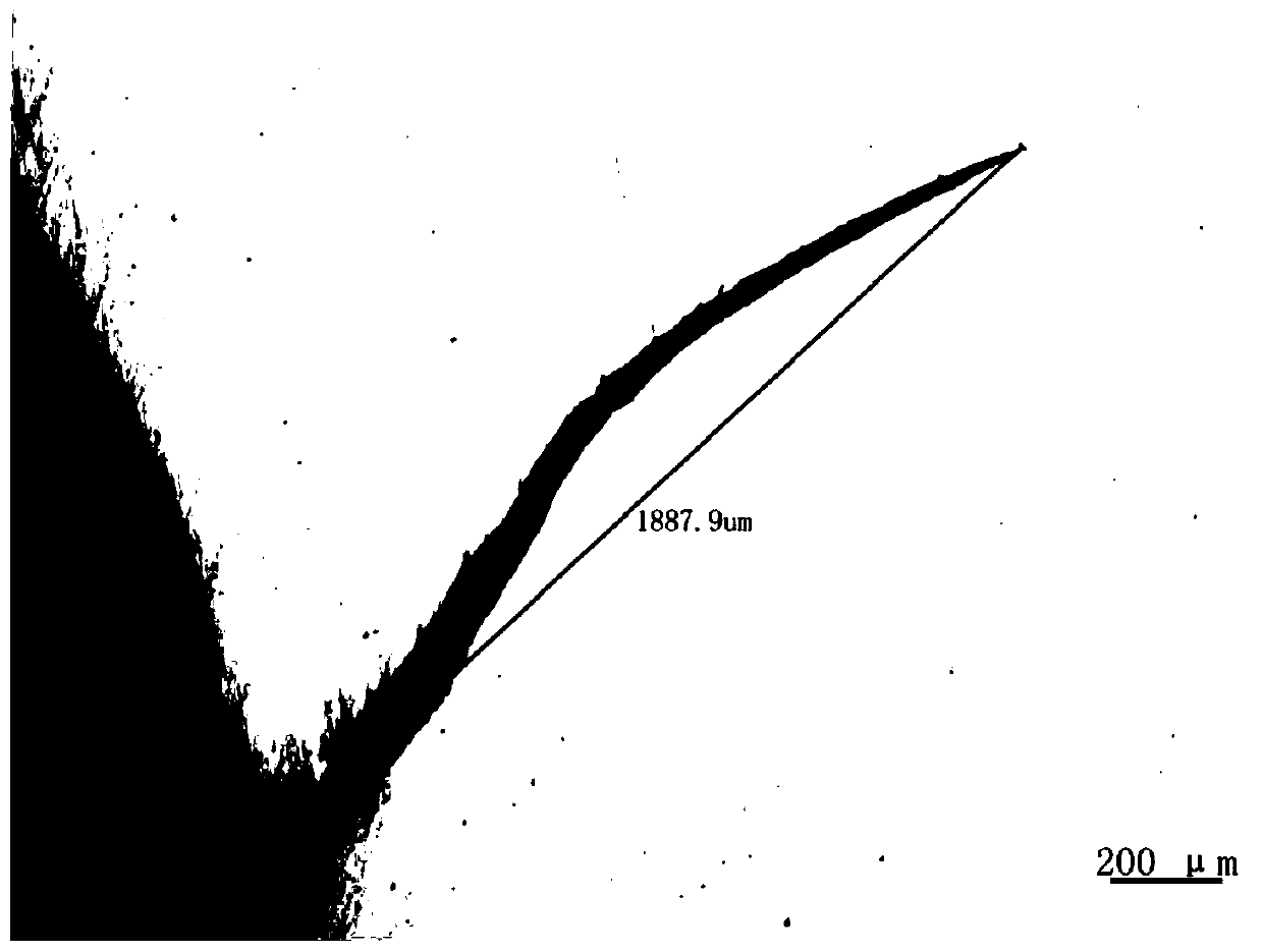 Method for judging causes of transverse cracks at corners of slab surface