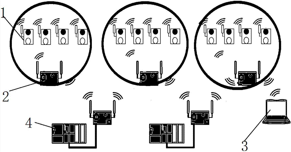 Material pulling system based on Lora