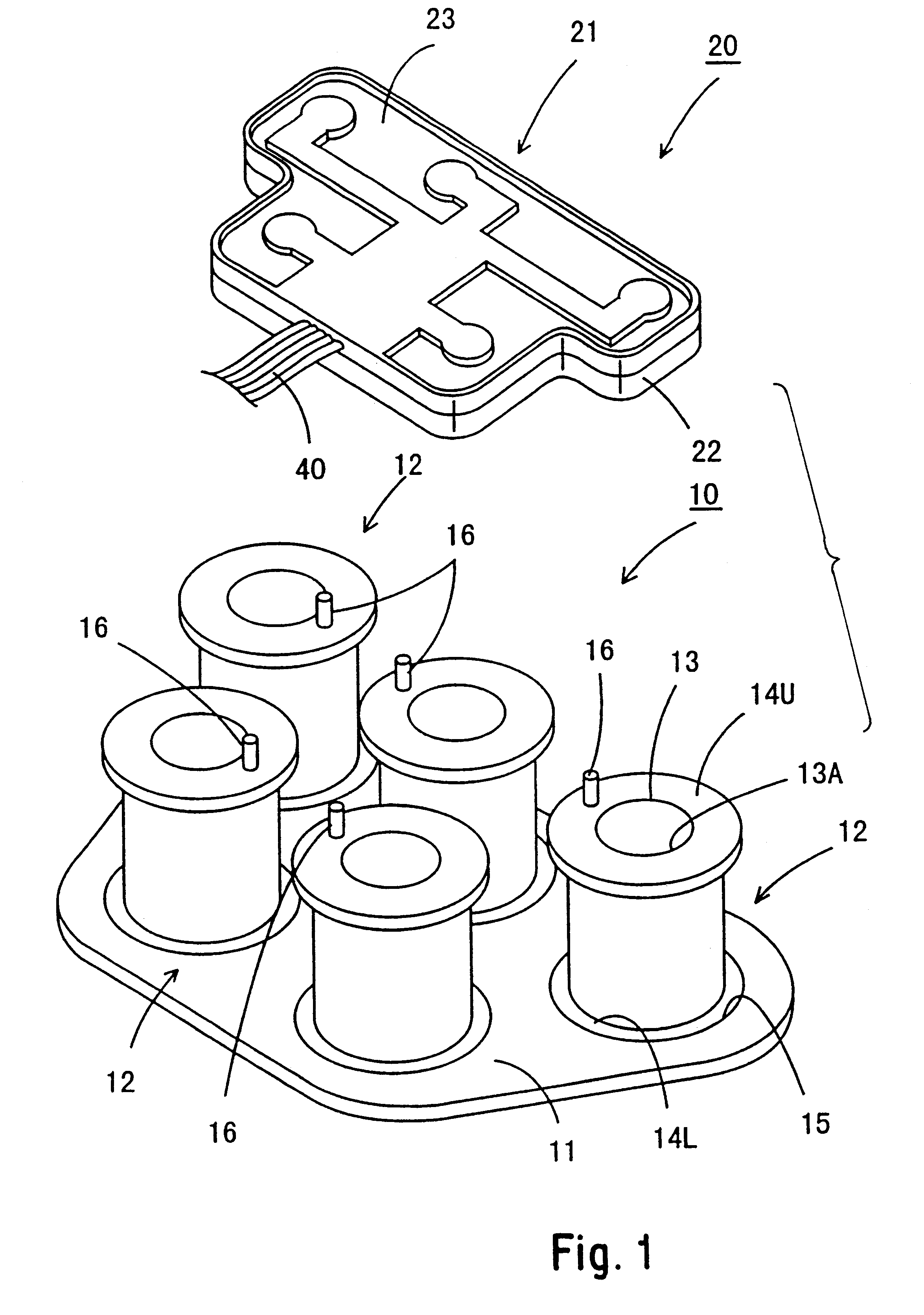 Electrical connecting configuration