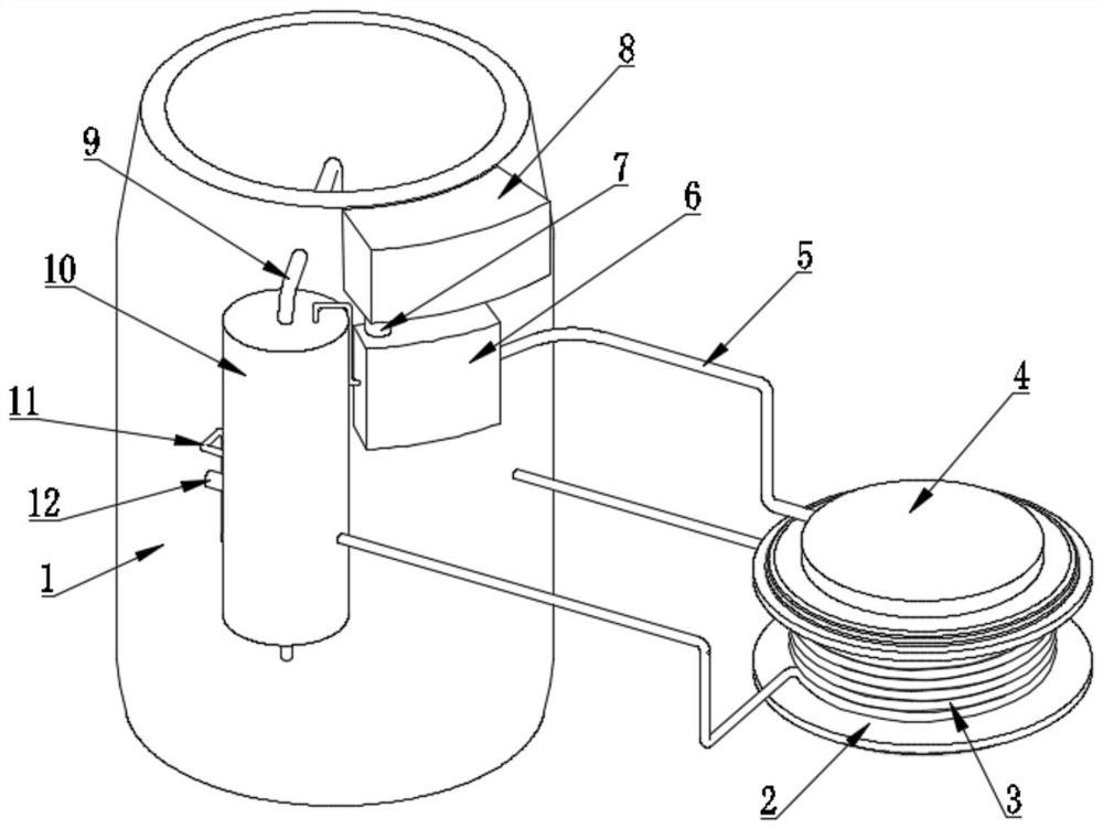 Evaporative cooling type external cooling system for direct current converter station