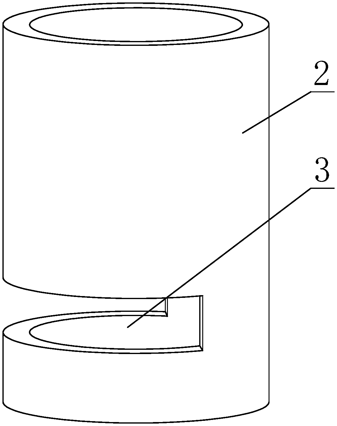 A ground wire bending platform