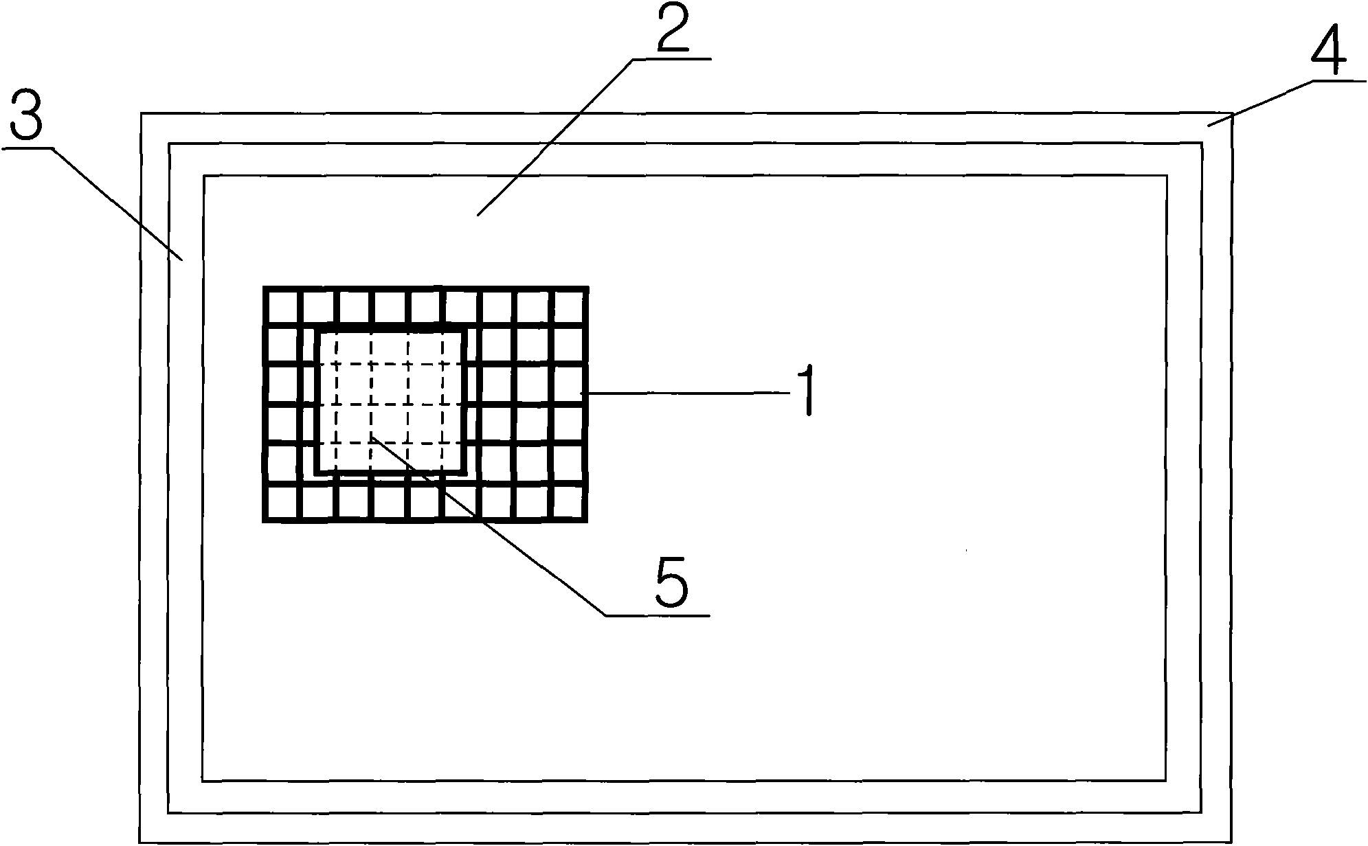 Method for performing construction operation on large-area ultra-soft soil site and steel frame system used by same