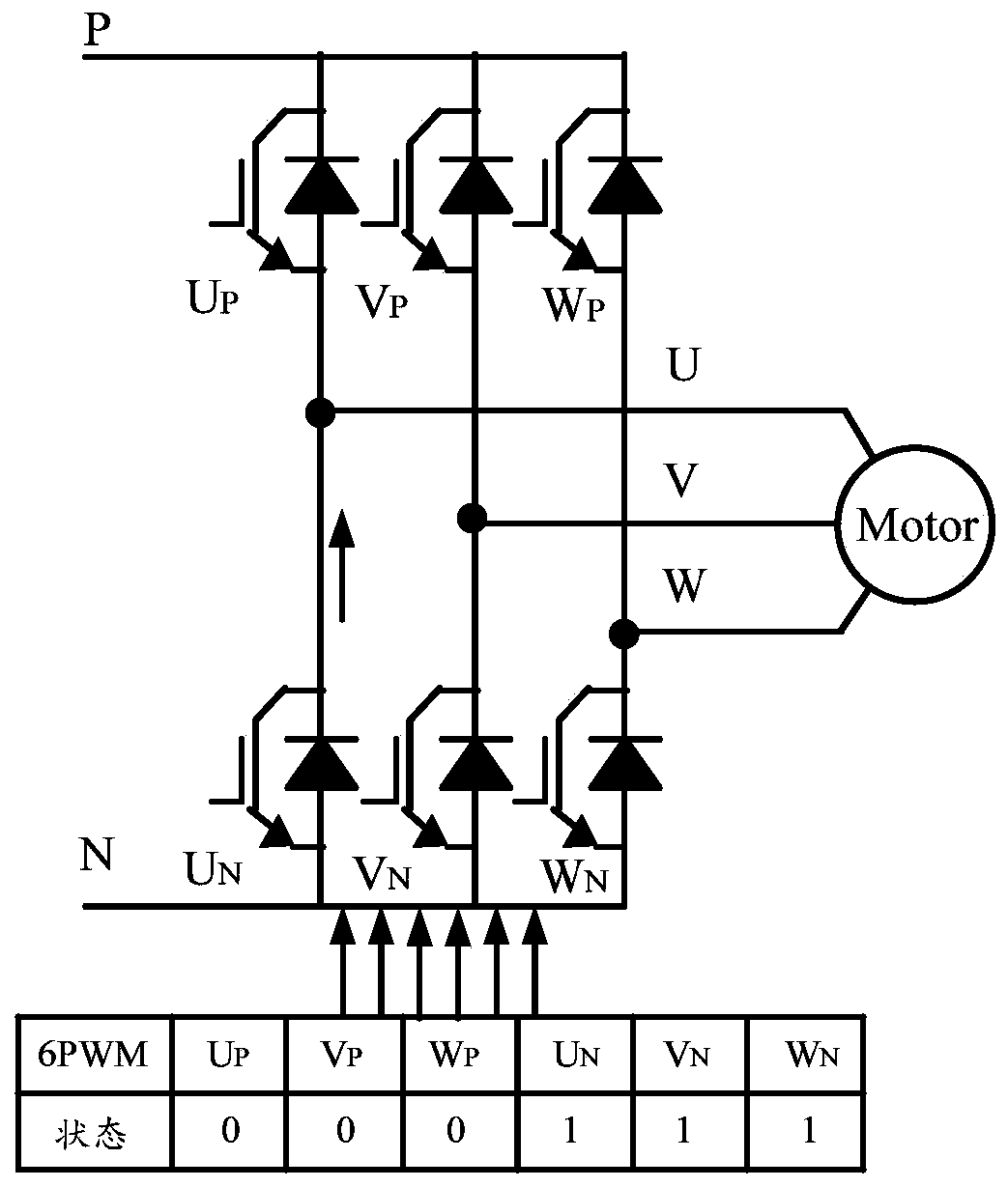 Fault protection device, frequency converter and motor driving system