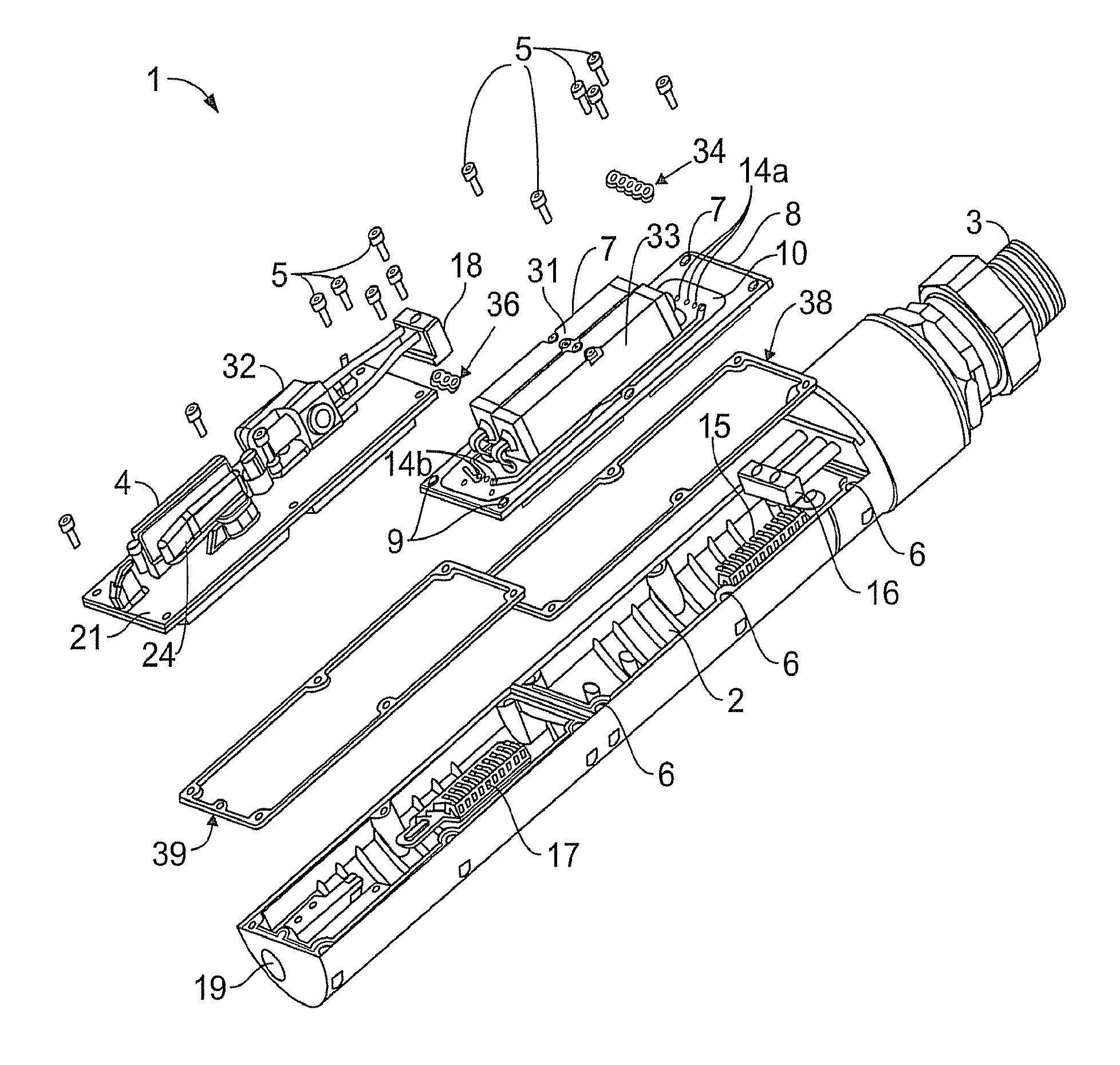 Ink jet printer head assembly