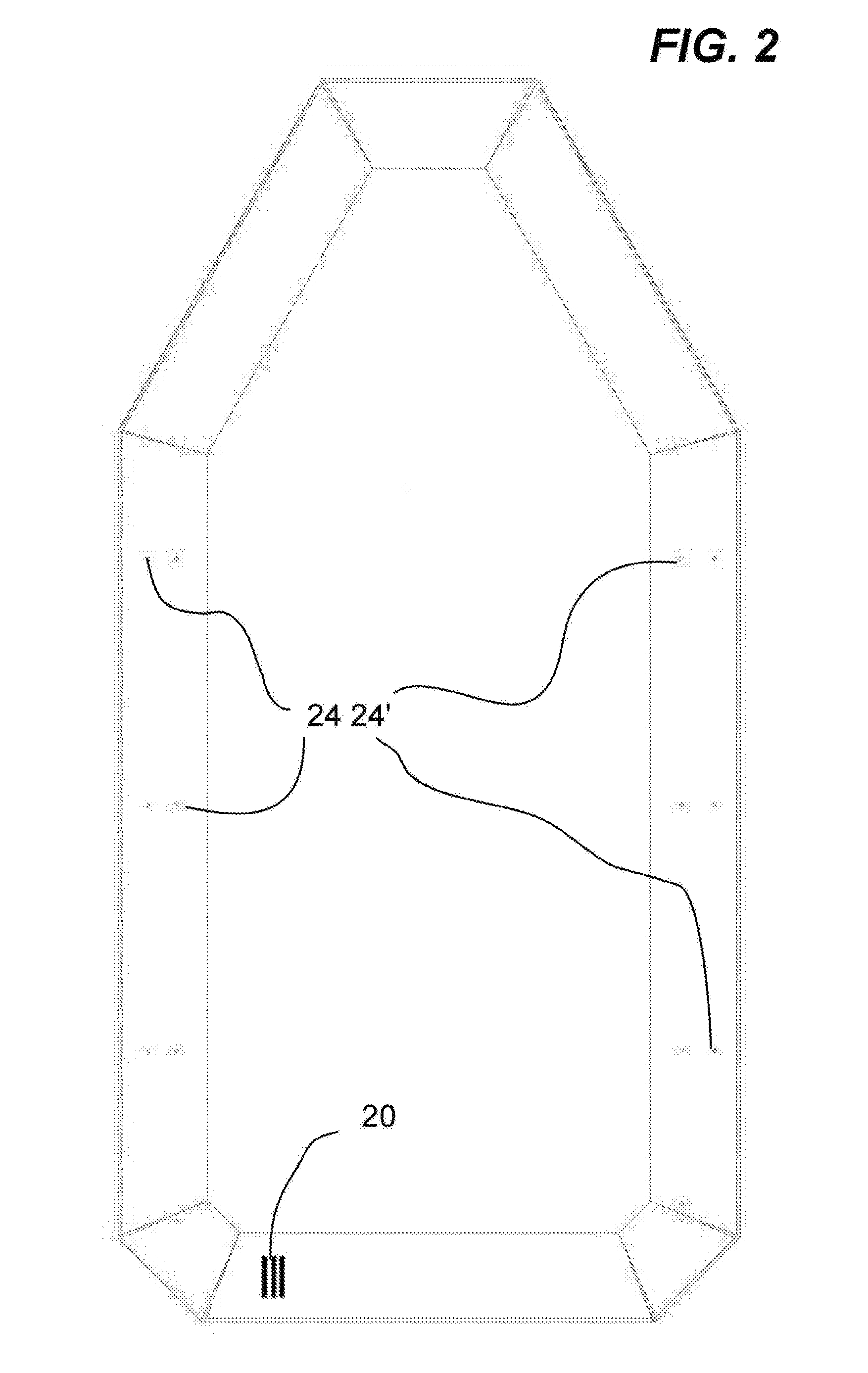 Snow raft having a plurality of adjustable speed control studs