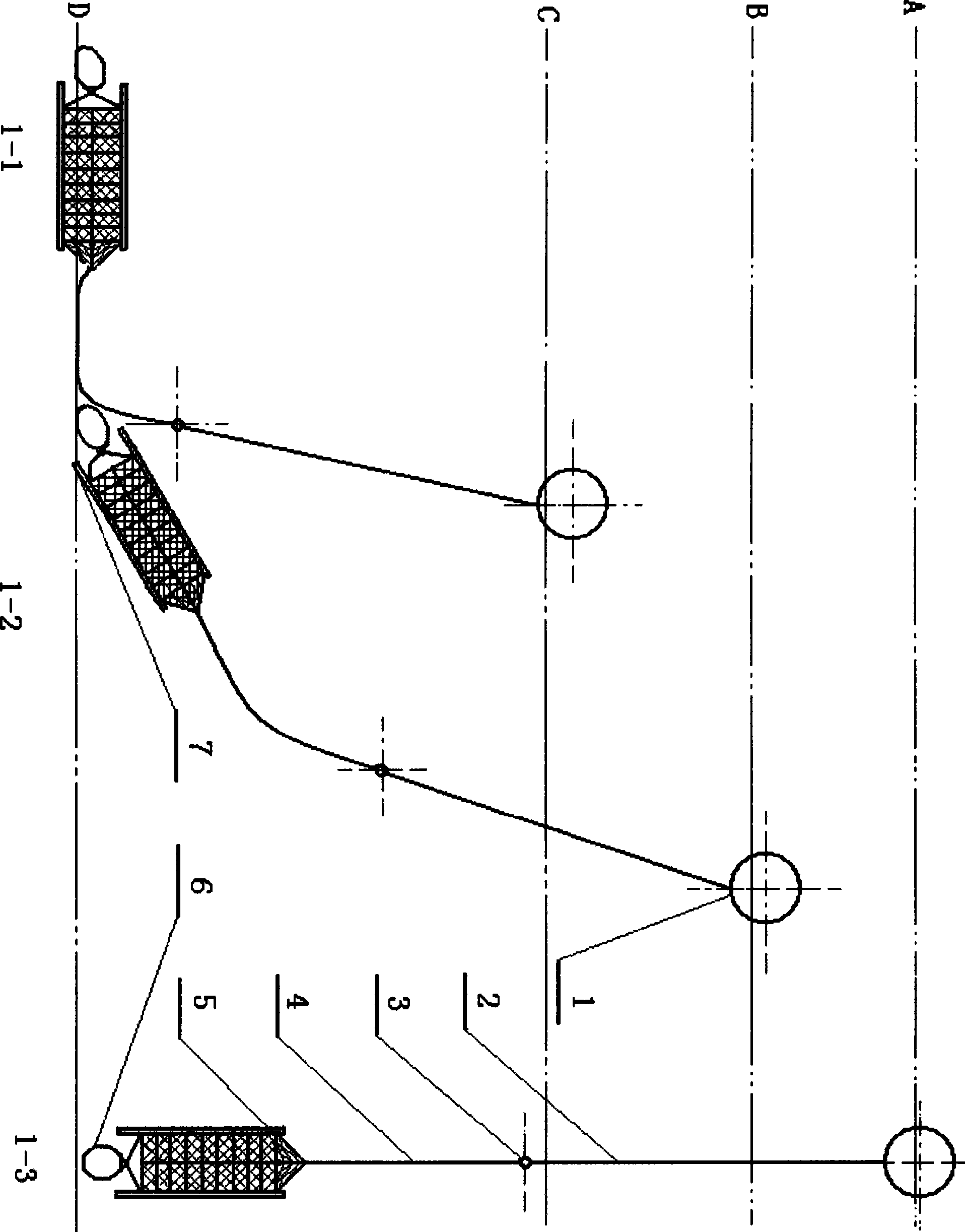 Method for breeding sea cucumber in bathyal half-hanging buoyant raft net cage