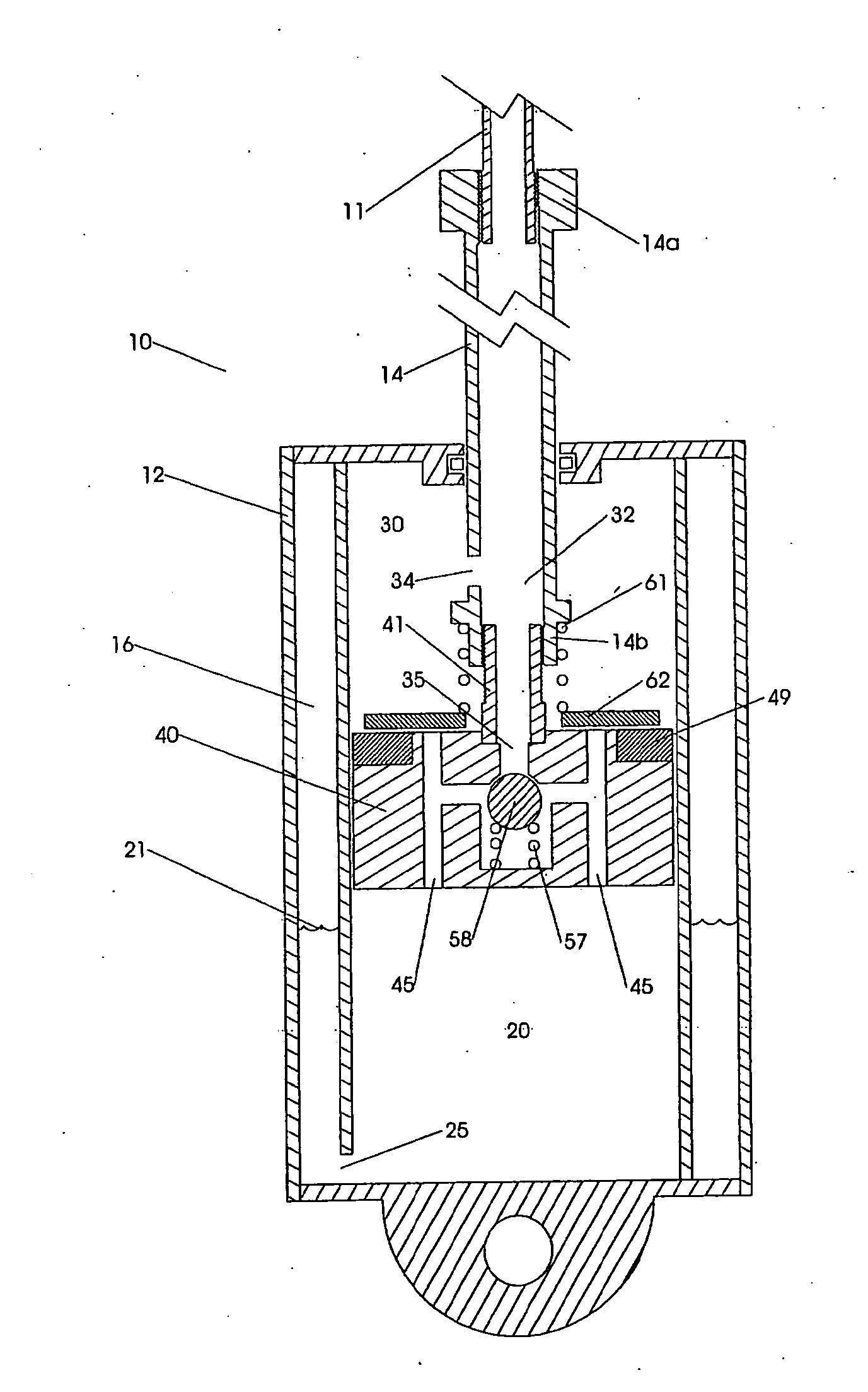 Magnetic valve for shock absorbers