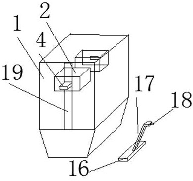 A rice seedling planting device