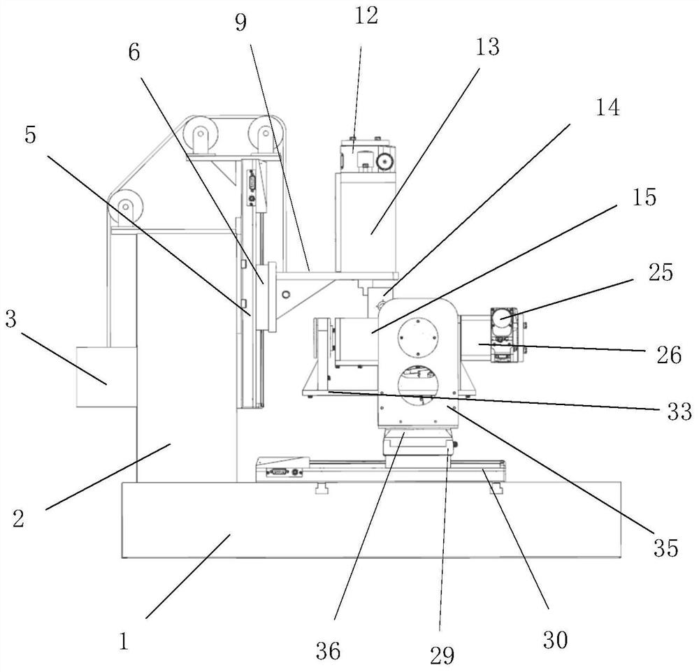 Blade intake and exhaust edge six-axis EDM machine