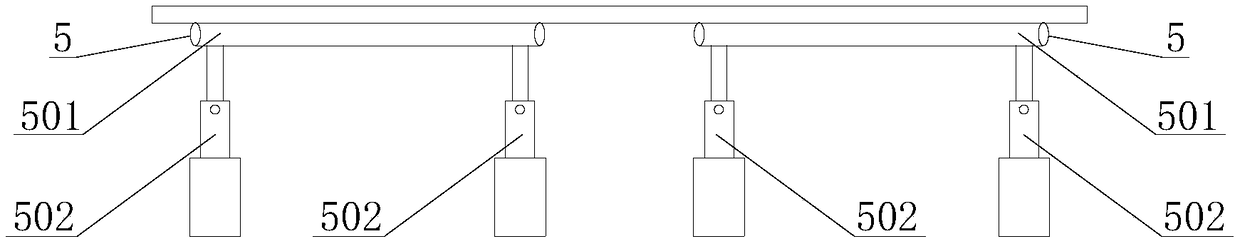 Novel cloth embossing machine