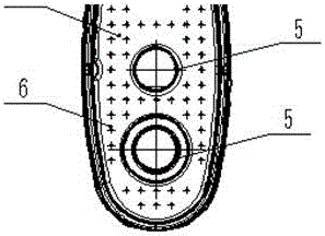 Gasoline exhaust silencer