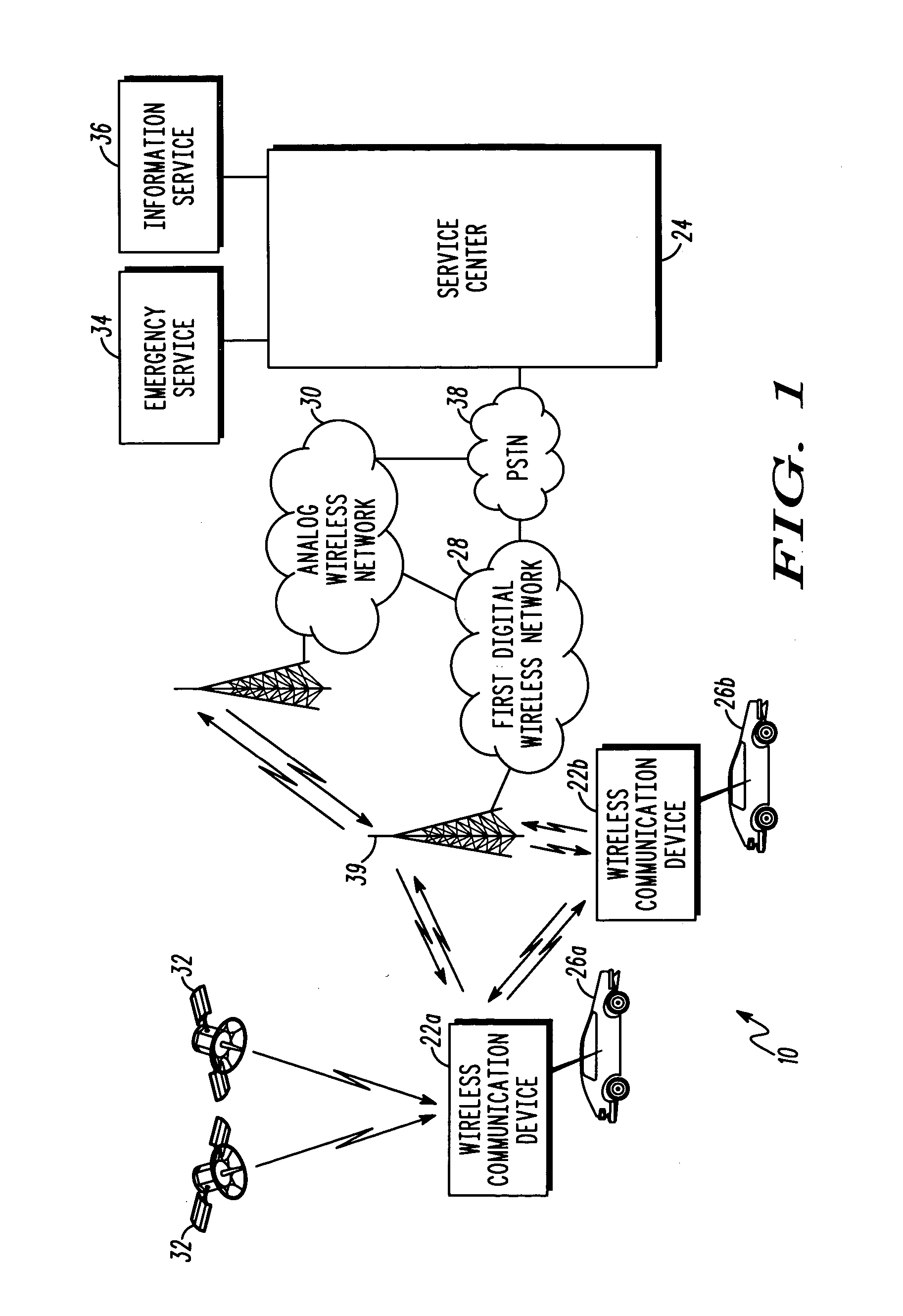 Potential accident detection assessment wireless alert network