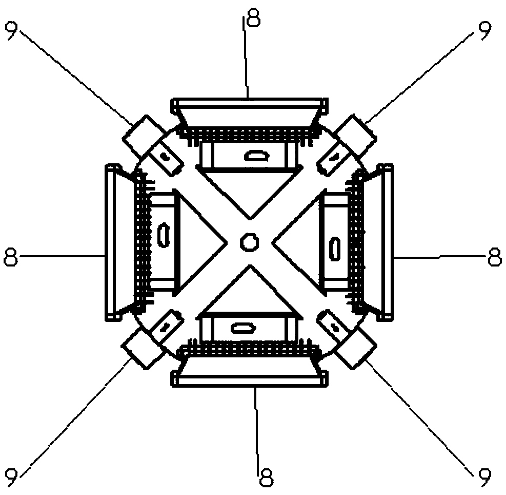 Health detection equipment and method for hectometer-level water diversion vertical shaft of large-sized hydropower station