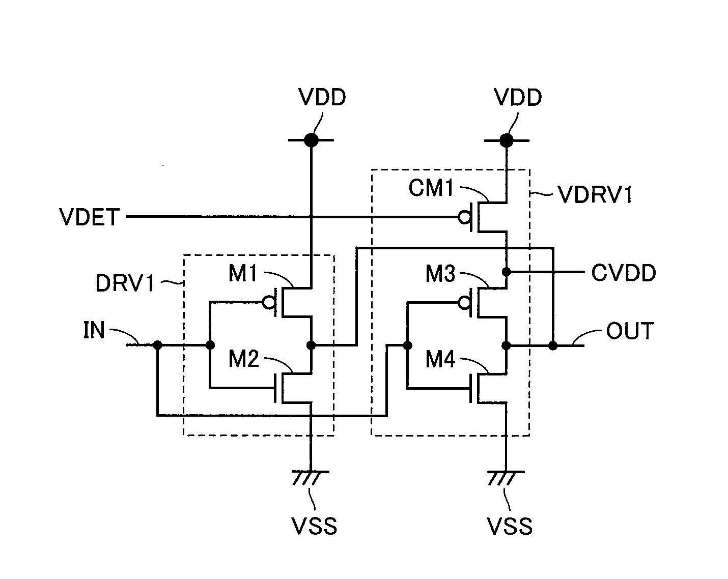 Semiconductor device reducing leakage current of transistor