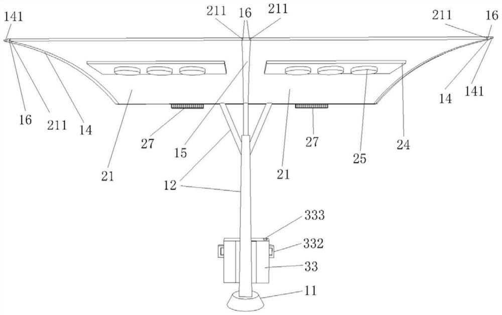 Multifunctional splicing non-motor vehicle rain sheltering device