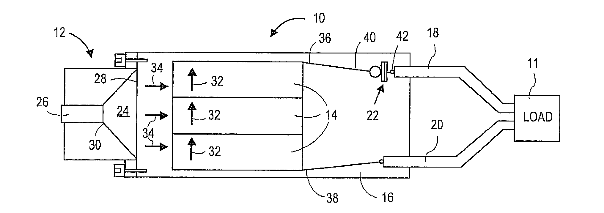 Energy generator systems with a voltage-controlled switch