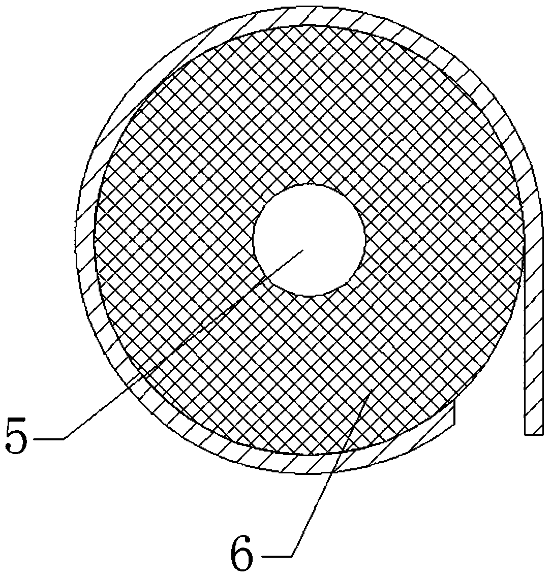 An organosilicon hydrolyzer with a collecting device