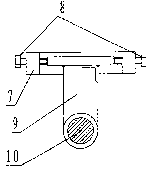 Method for manufacturing high-yield strength cuprum flat wire and wire-drawing device