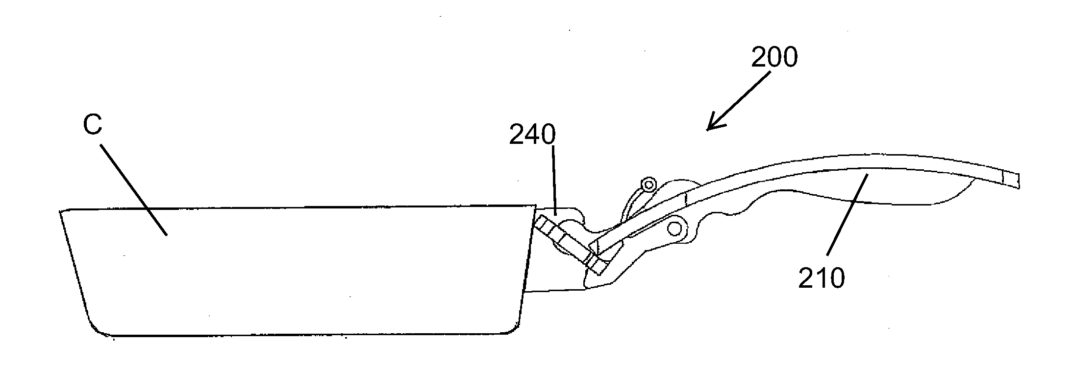 Detactable Handle For Cookware