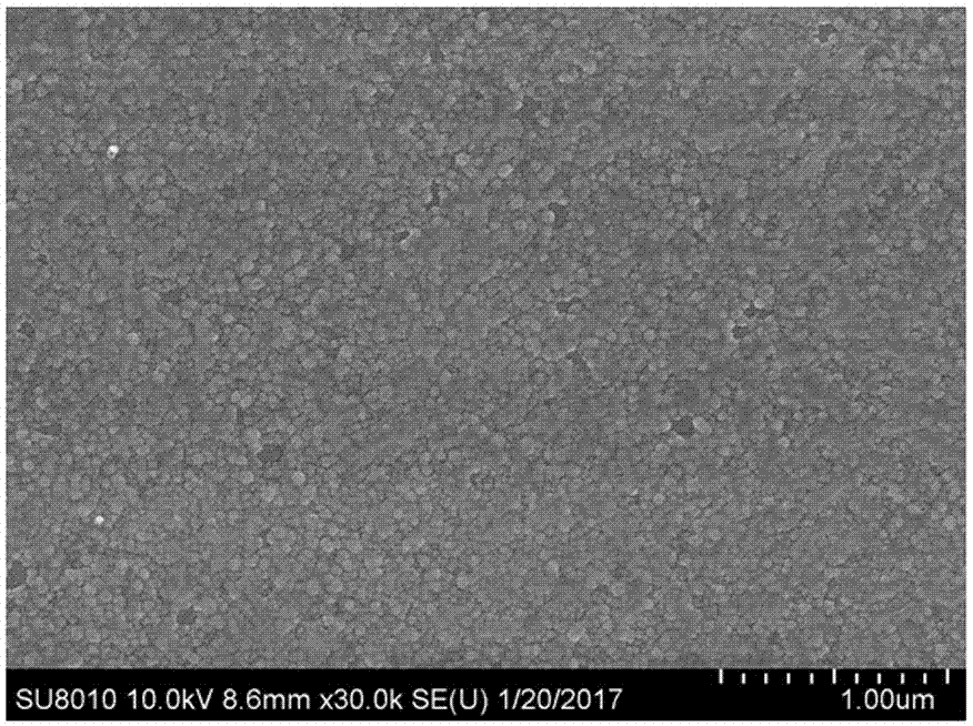 Method for preparing pure inorganic perovskite film under assistance of polyethylene glycol