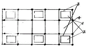 A kind of square integrated cultivation method of sericulture tree