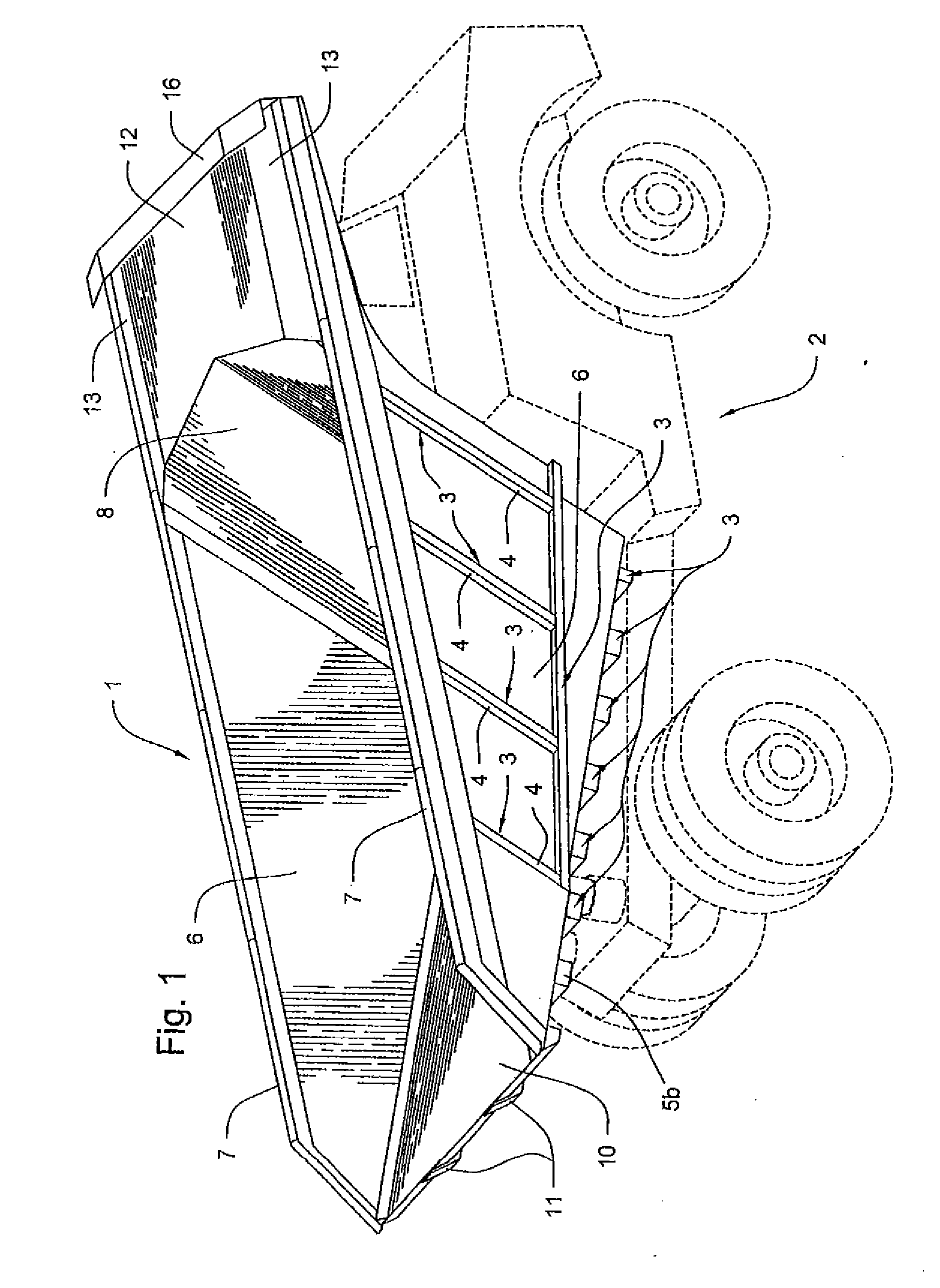 Tube-style truck body