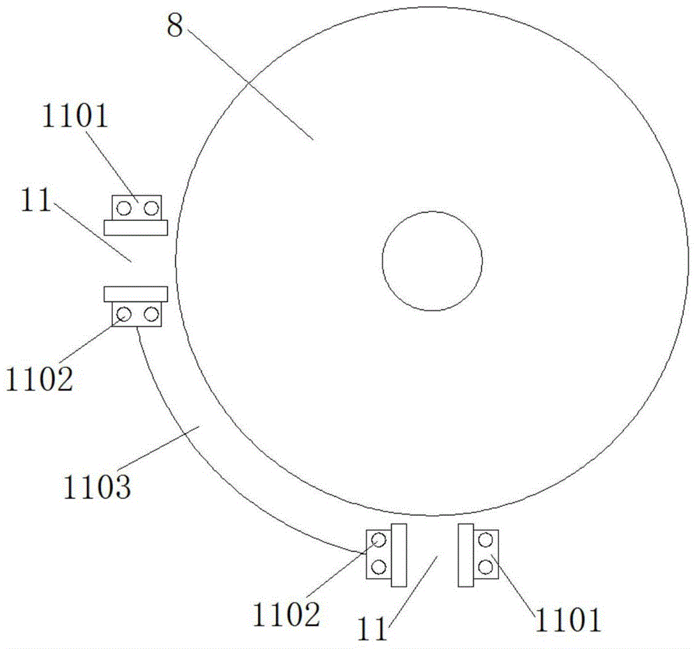 High-efficiency magnetron sputtering winding coating machine capable of continuously coating in double-sided reciprocated way