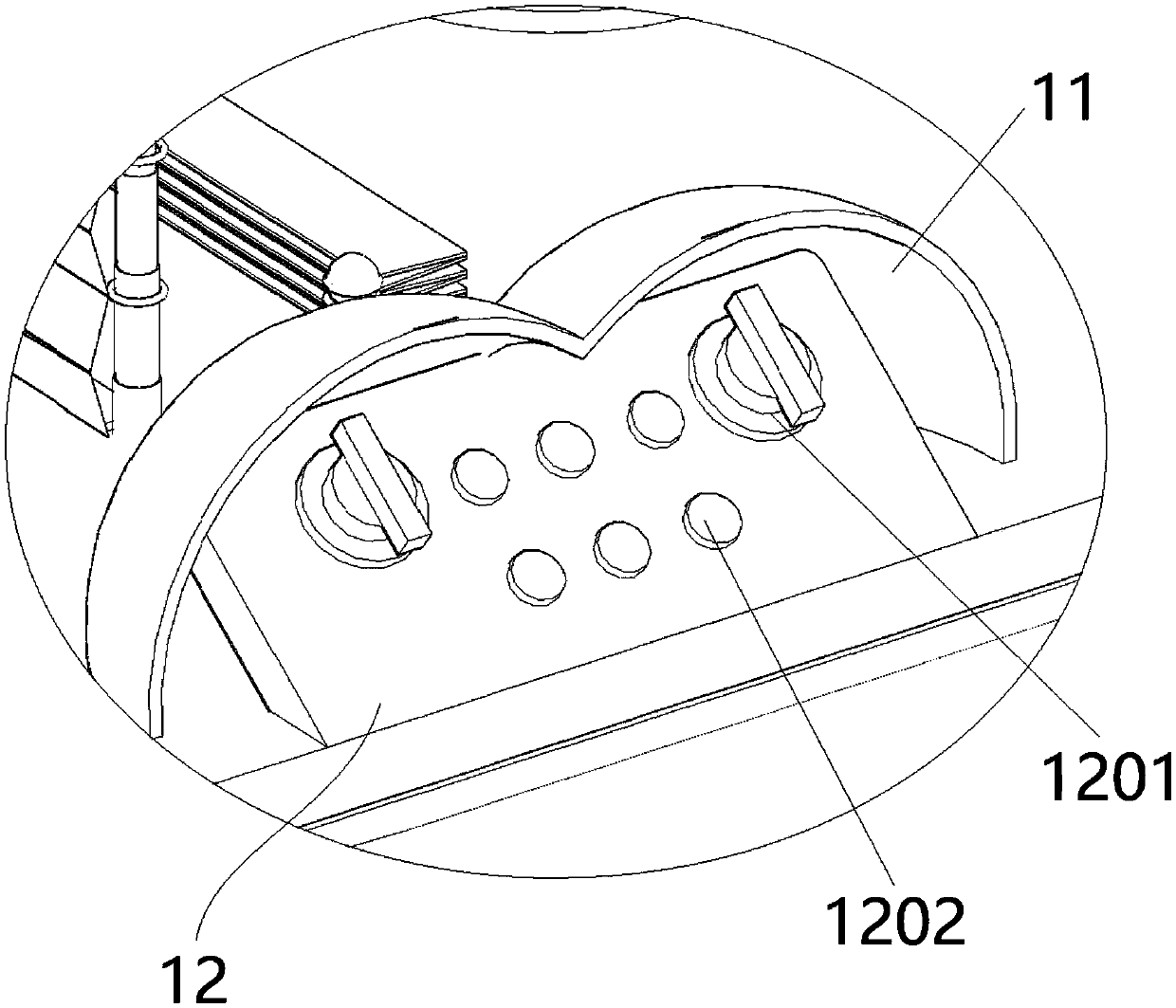 Natural gas stove convenient to use and capable of preventing user from forgetting to conduct closing