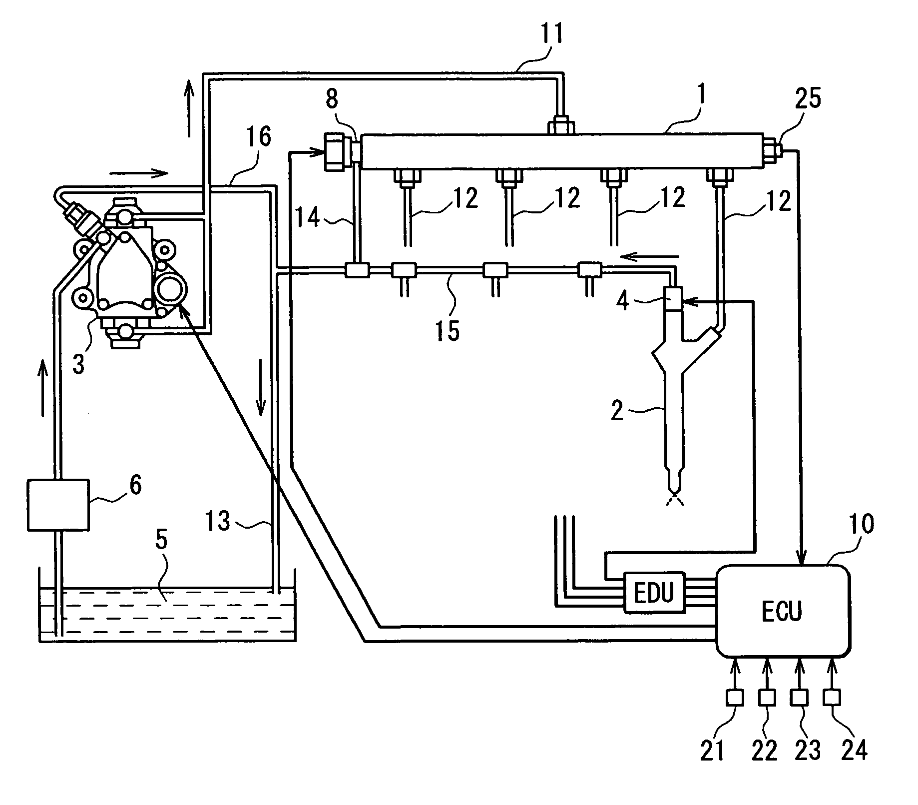 Pressure accumulation fuel injection controller