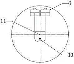 Method and device for rapid melting of slag material to form liquid film with uniform temperature