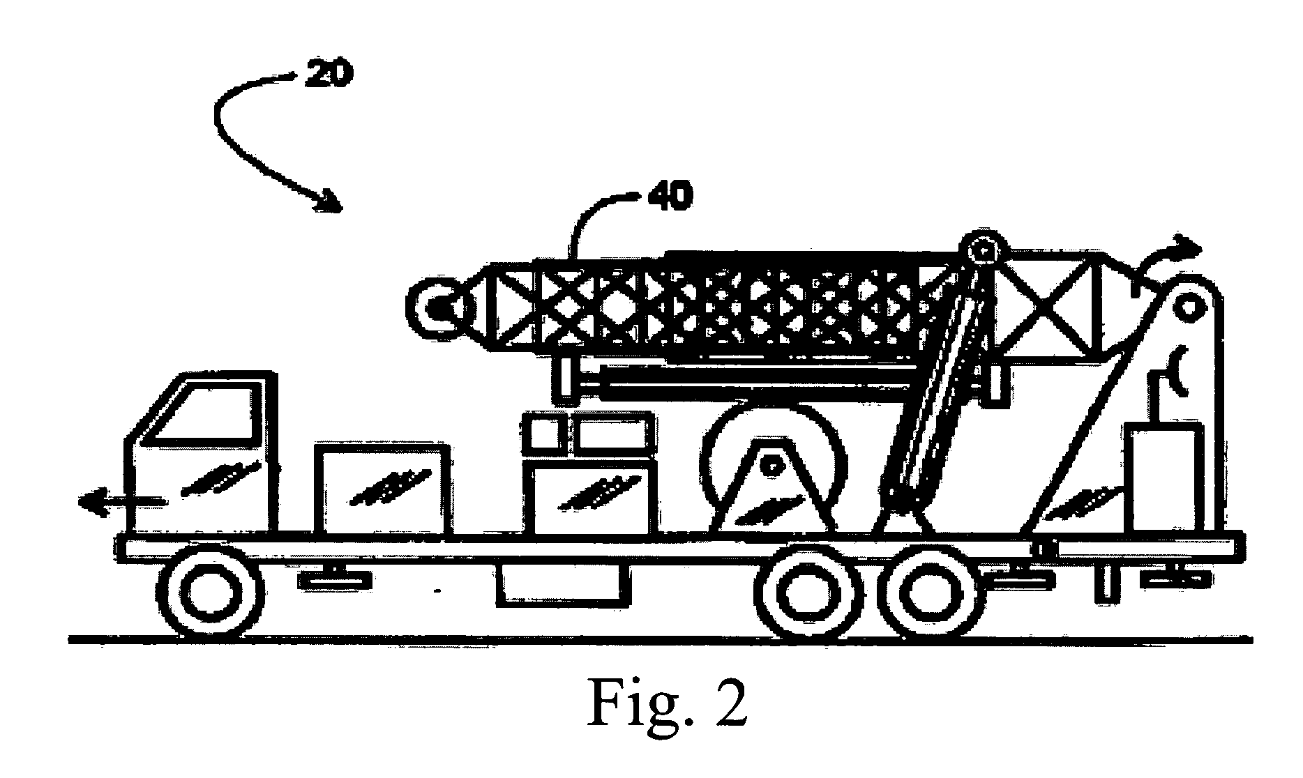 Method for determining block properties of a service rig by evaluating rig data