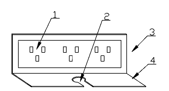 Socket panel