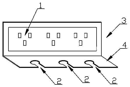 Socket panel