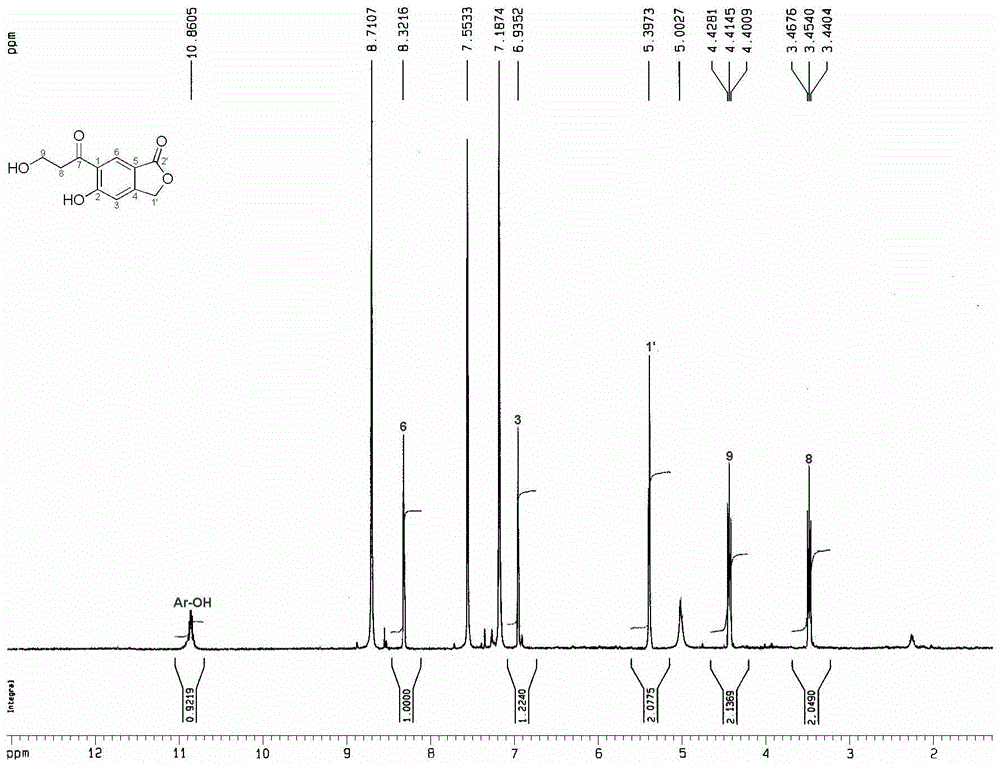 Preparation method and application of phenylpropanoid compound in tobacco