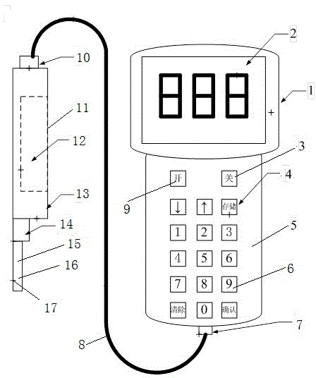 Detection method and detection device for traction of point switch between turnout point rail and stock rail