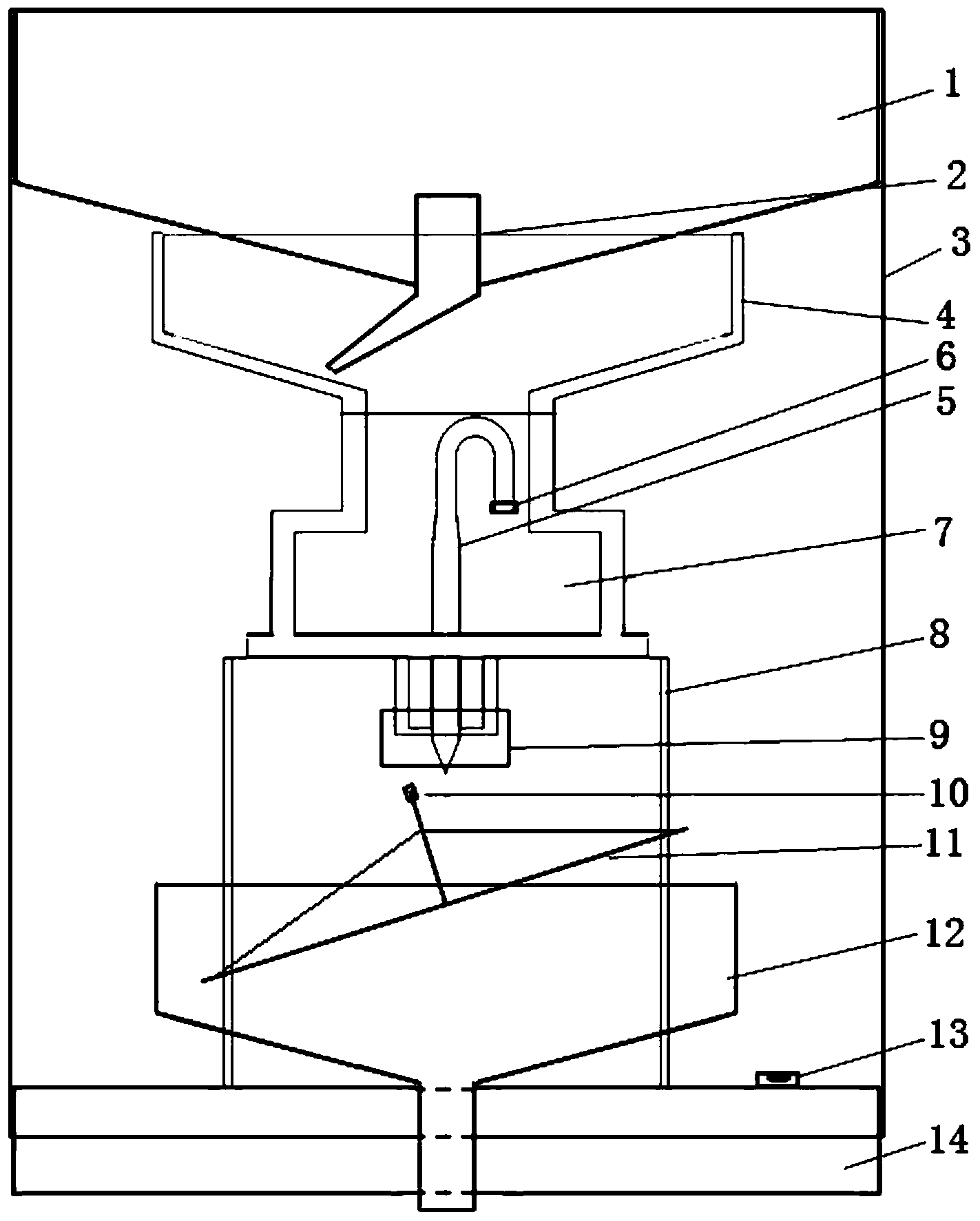 Siphon throttling tipping bucket rain gauge