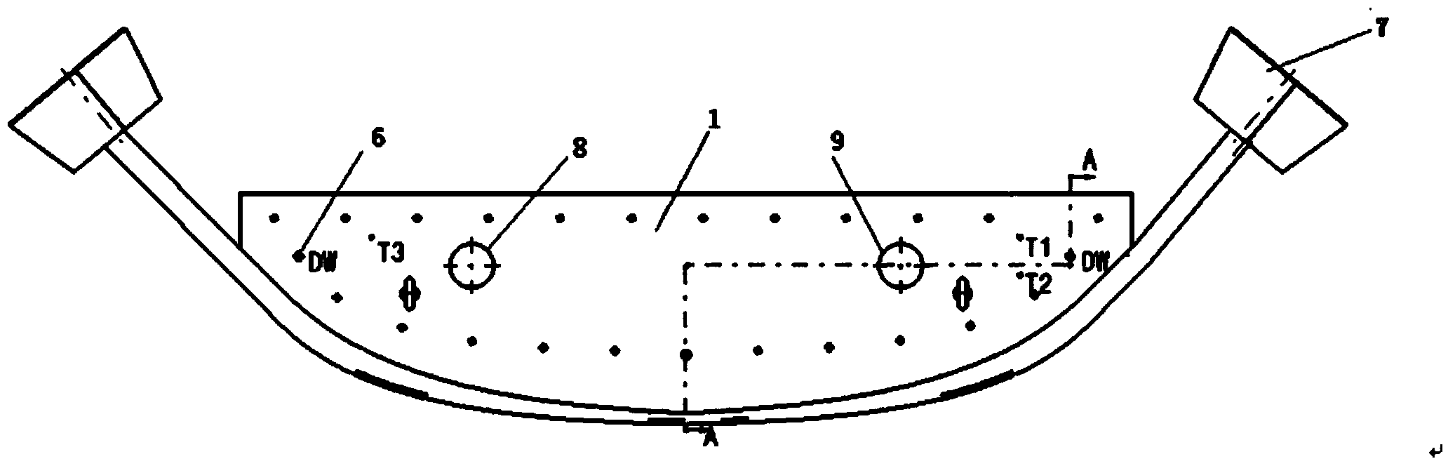 Three-dimensional multi-curvature part bending method