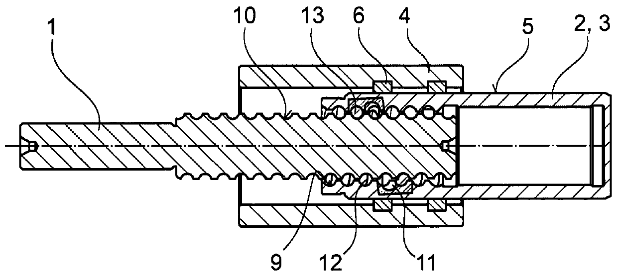 Threaded nut of ball screw drive