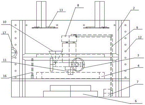 A pavement accelerated loading wear device