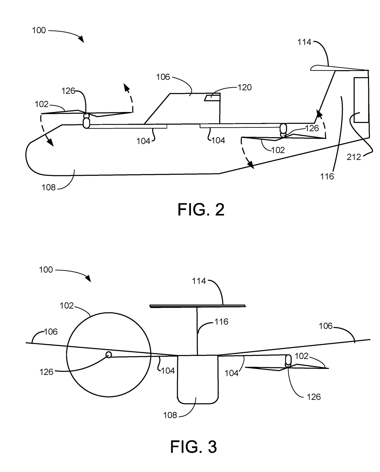 Fixed-wing vtol aircraft with rotors on outriggers