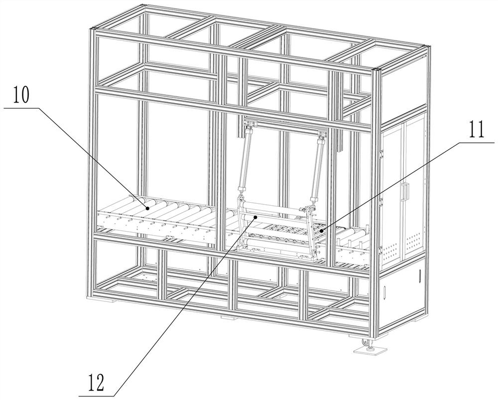 De-foaming machine with double-side door opening function