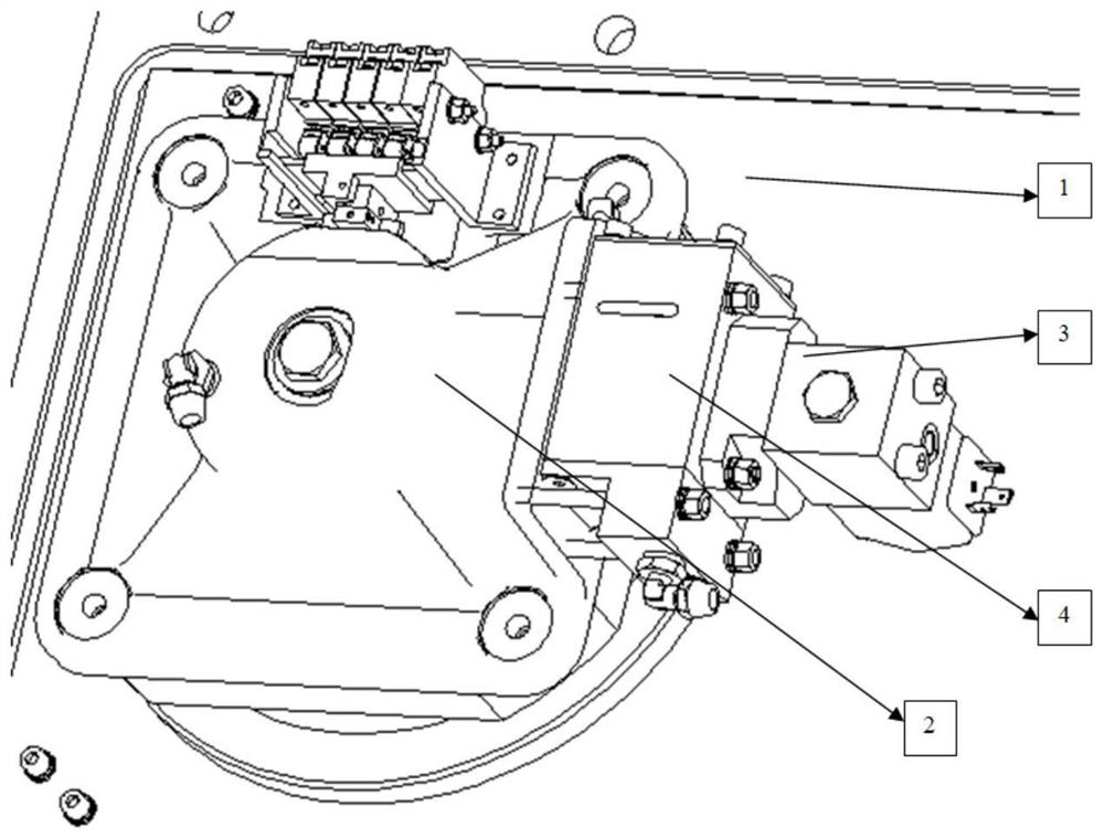 Pneumatic main cut-off change-over valve