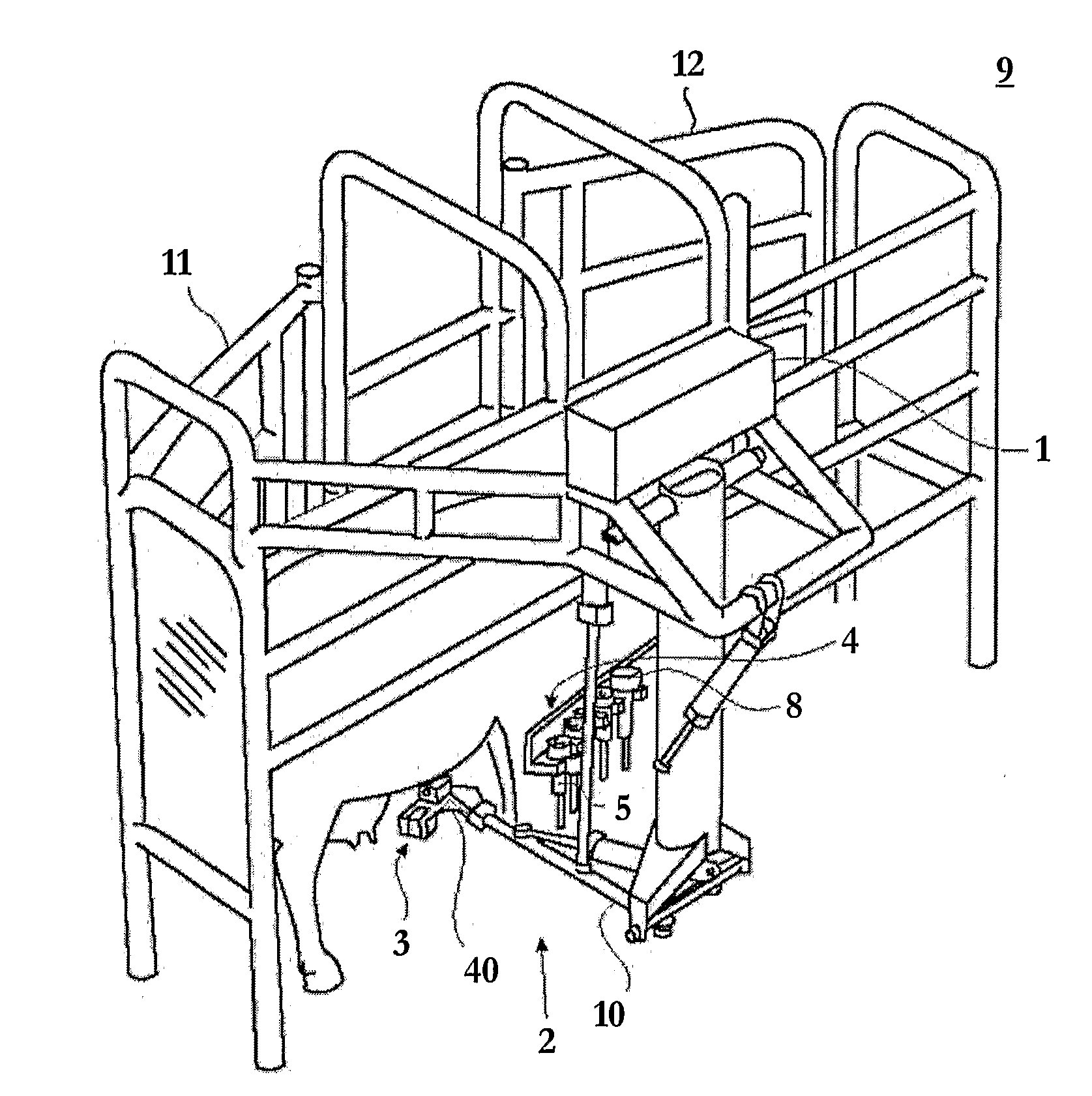 Detecting arrangement and method for a magnetic gripper device