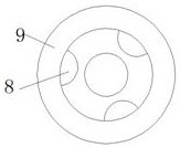 Probing type drug delivery device for nursing of otolaryngology department